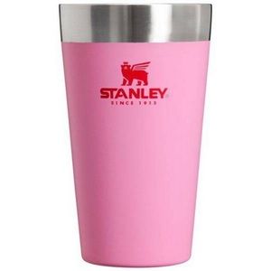 NWT 16oz Stanley Adventure Stainless Steel Stacking Pint in Cotton Candy Pink.
